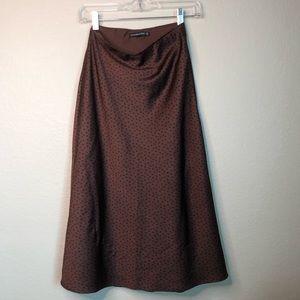 Abercrombie & Fitch long satin skirt